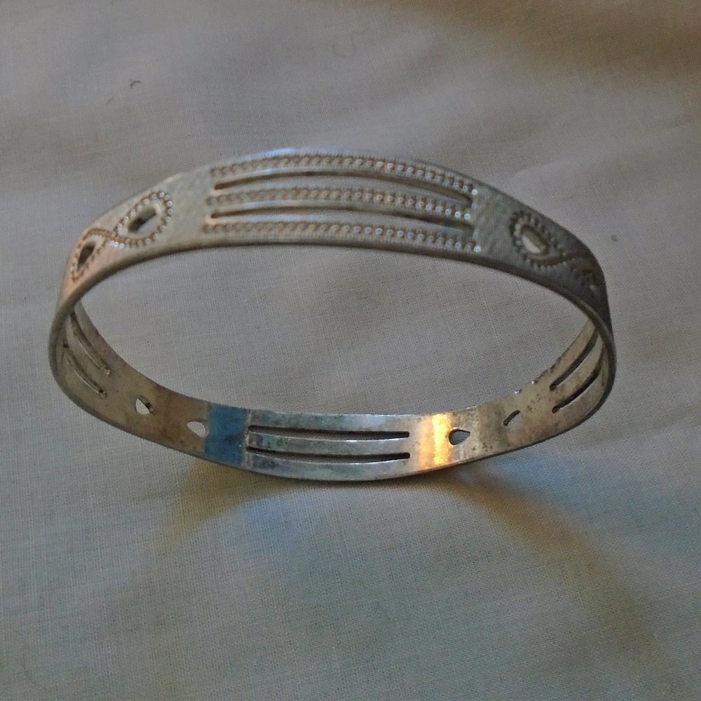 Bangle Silverware Silver - image 2